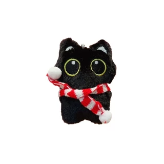พวงกุญแจแมวดำสุดน่ารัก เครื่องประดับแฟชั่น ของเล่นตุ๊กตา พร้อมส่ง