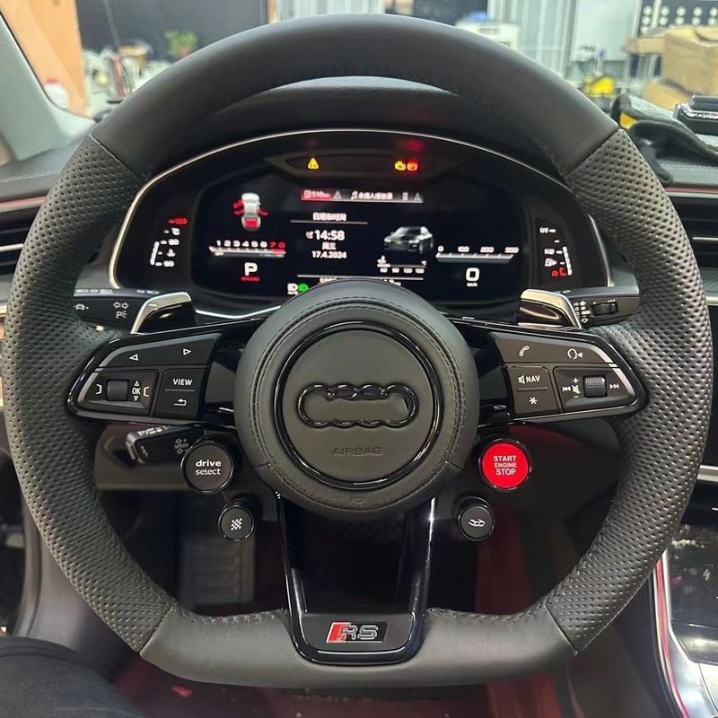 เฉพาะสําหรับ Audi A3/A4L/A5/A6L/A7/Q2/Q3/Q5/S4/S5/S7 ดัดแปลง R8 ชุดพวงมาลัย q