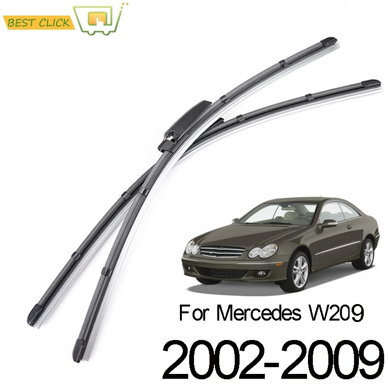 Misima ใบปัดน้ําฝนกระจกหน้ารถสําหรับ Mercedes CLK200 CLK240 CLK270 CLK280 CLK320 CLK350 CLK500 CLK55