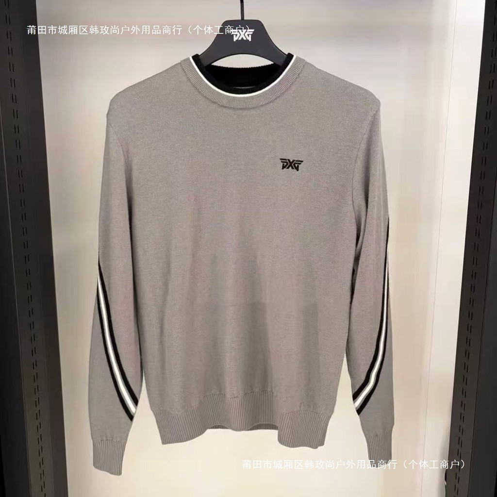 เสื้อสเวตเตอร์PXG คอกลมทรงหลวมสำหรับผู้ชาย