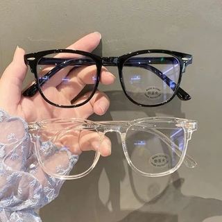 แว่นกรองแสงสีฟ้า ป้องกันรังสียูวี กรอบสี่เหลี่ยมใหญ่ เลือกสีได้ แฟชั่นสวยงาม insสไตล์เกาหลี ผู้ชายและผู้หญิงนัXF002