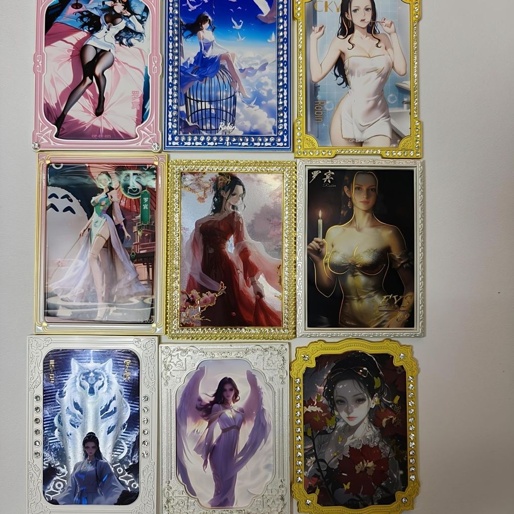 One Piece Robin Card-One Piece Card-Metal Diamond Card Robin-Collection Card