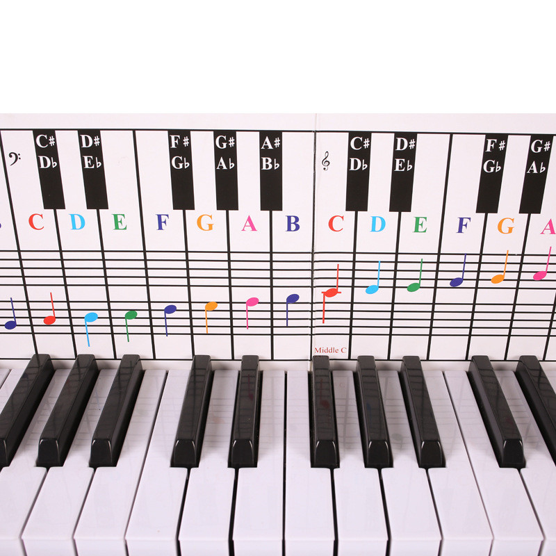 61-Key คีย์บอร์ดเปียโน 88 คีย์ Comparison Table Staff Piano Comparison Chart คีย์บอร์ดอิเล็กทรอนิกส์