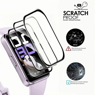ฟิล์มแก้วนุ่ม Hydrogel / HD for Huawei Band 11/Pro 10 9 8 7 อุปกรณ์ป้องกันหน้าจอ for Smartwatch Huawei Band 10 9 8 NFC