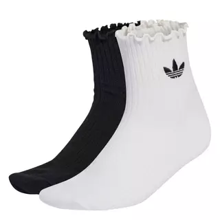 adidas Lifestyle RUFFLE QUARTER SOCKS Unisex White KD8367