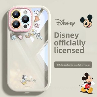 คลาสสิก Mickey บนสีขาวสําหรับ iPhone 17 16 15 14 13 12 11 Pro Max Plus Air Drop Proof Scratch Proof Disney EditionAnti shock DROP เคสโทรศัพท์