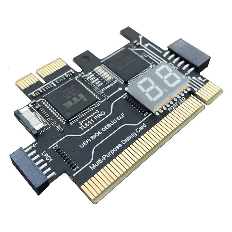 。TL460S อัพเกรด TL611/61 PRO เดสก์ท็อป PCI เมนบอร์ด PCIE Diagnostic โน้ตบุ๊ครหัสวิ่ง DEBUG การ์ด