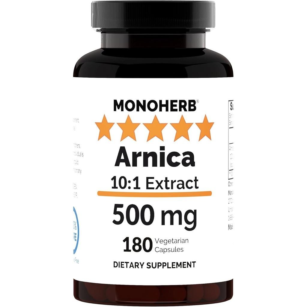 MONOHERB Arnica Extract 500 มก. -180 แคปซูล