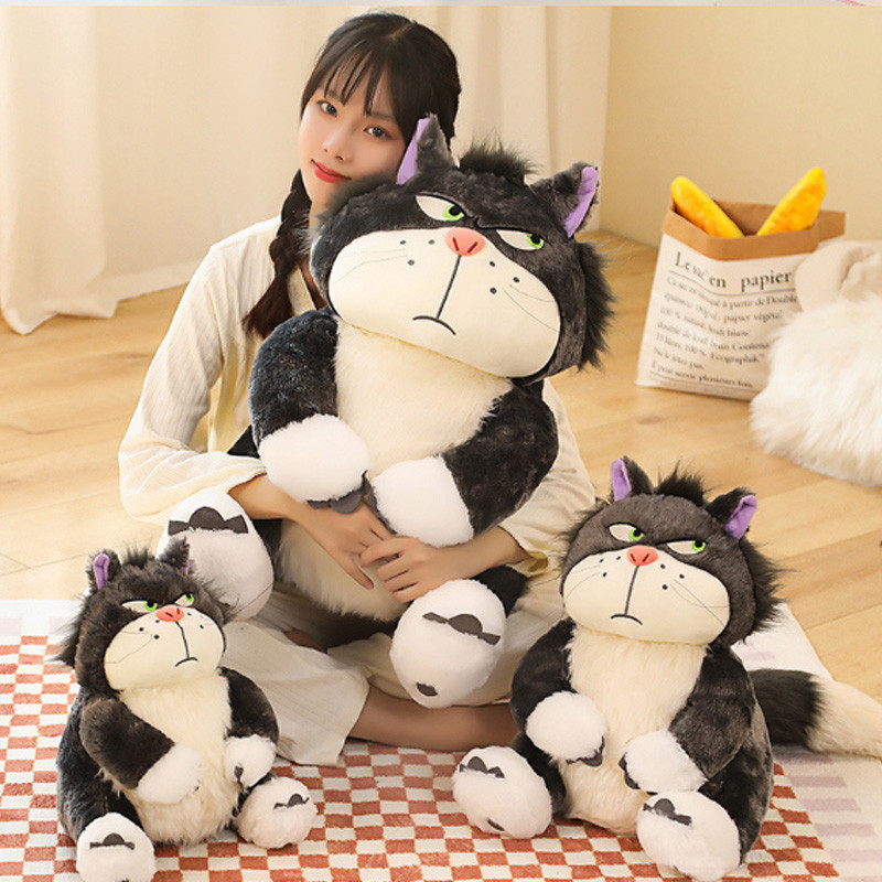 COD ตุ๊กตาแมว ตุ๊ตาแมวลูซิเฟอร์ใหม่ ตุ๊กตาขนฟู ของขวัญวันเกิด ของขวัญวันเด็ก - รูปที่ 5