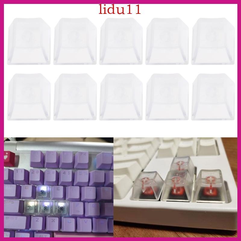 LID โปร่งใส Keycap R4 ความสูงหนา ABS Backlit Keycap ชุด Matte Backlit Keycap สําหรับคีย์บอร์ดแบบกลไก