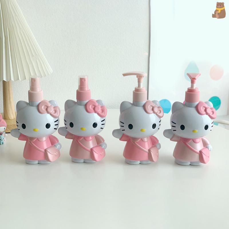 [TA] Hello Kitty Lotion Bottle เจลอาบน้ํา แชมพู ขวด 350ML เหมาะสําหรับเติมการเดินทาง TH
