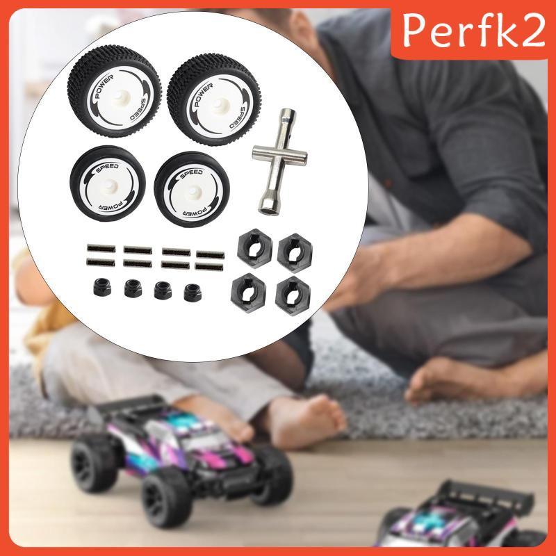 [Perfk2] RC ด้านหน้าด้านหลังยางทนทานติดตั้งง่ายอะไหล่สําหรับ Wltoys 244016