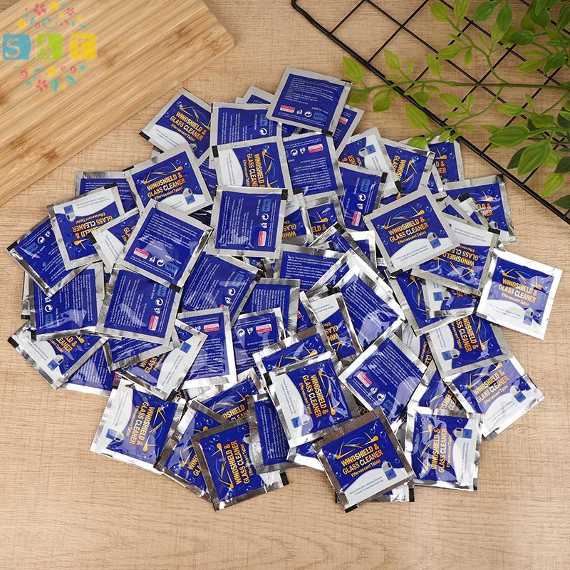 [S&T] 20PCS รถ Wiper Fine Cleaner ทําความสะอาดกระจกรถ Solid Wiper Window Cleaner สําหรับกระจกหรือหน้