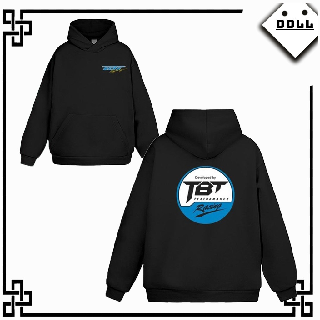 DDL, unisex racing biker TBT เสื้อฮู้ดสําหรับผู้ชายและผู้หญิงผ้าฝ้ายผ้าสักหลาด Menswear แขนยาว