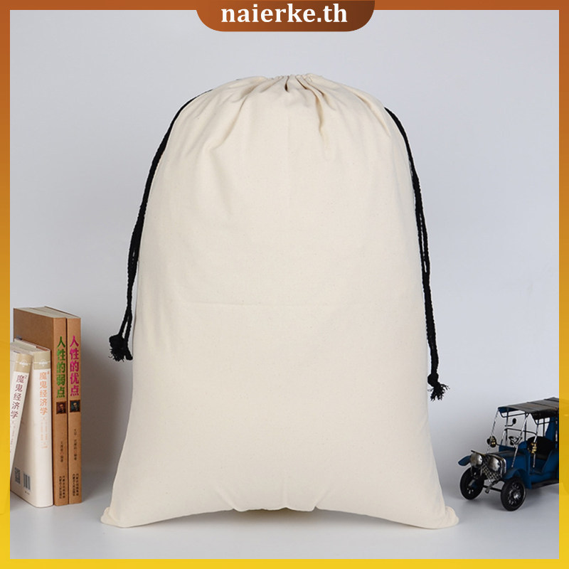 🎄🎅ถุงของขวัญสําหรับนําเสนอ Christmas Fabric Canvas Tote naierke