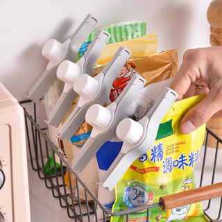 สะดวกคลิปปิดผนึกถุงขนมเครื่องมือปิดผนึกปฏิบัติความชื้นหลักฐา…