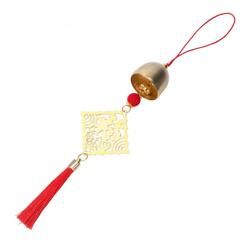 เครื่องประดับกระดิ่งปีใหม่ กระดิ่งลม ของขวัญปีใหม่ ของตกแต่งบรรยากาศเทศกาลสำหรับบ้าน เครื่องประดับแขวนสวัสดีปีใหม่ - รูปที่ 7