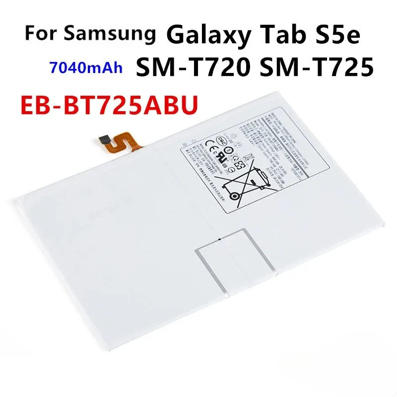 Brand New EB-BT725ABU 7040mAh Replacement Tablet Battery For Samsung Galaxy Tab S5e T725C T720 SM-T7