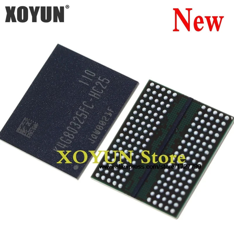 (1 ชิ้น) 100% ใหม่ K4G80325FC-HC25 K4G80325FB-HC22 K4G80325FB-HC03 K4G80325FB-HC25 K4G80325FB-HC28H5