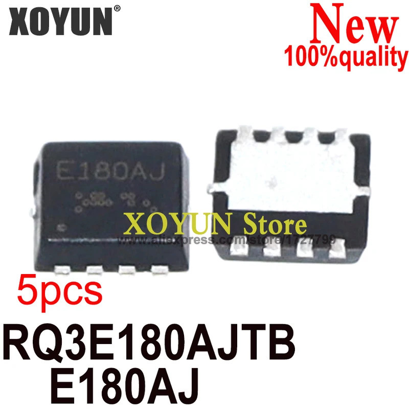 (5 ชิ้น) 100% ใหม่ RQ3E180AJTB E180AJ QFN-8 ชิปเซ็ตชิป ic ในสต็อก OMYP
