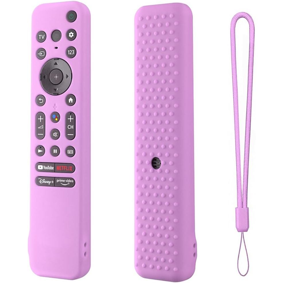 SONY ฝาครอบซิลิโคนสําหรับSony RMF-TX800U RMF-TX900U Voice Remote Contorl 2022, Anti Slipกันกระแทกซิล
