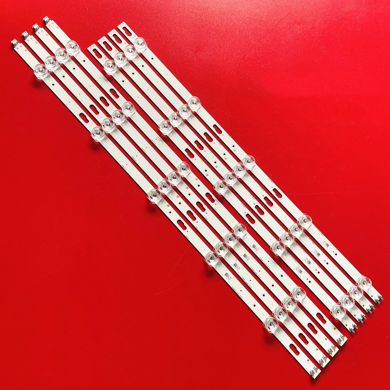 LED TV BAR SAMSUNG 55TU7000 55TU8000 55TU8100 55TU7020 55TU7025 55TU7092 100% ชุดใหม่ 8 บาร์ EACH BA