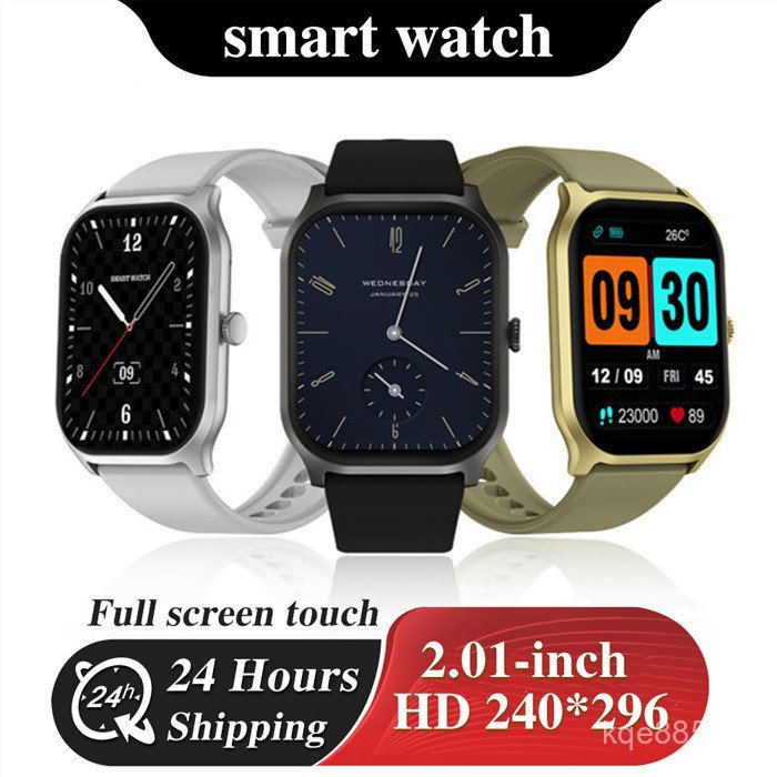 สินค้าใหม่ ZL77J นาฬิกาขายร้อน 2.01 หน้าจอขนาดใหญ่ Calling Stick สมาร์ทบลูทูธ RXRW