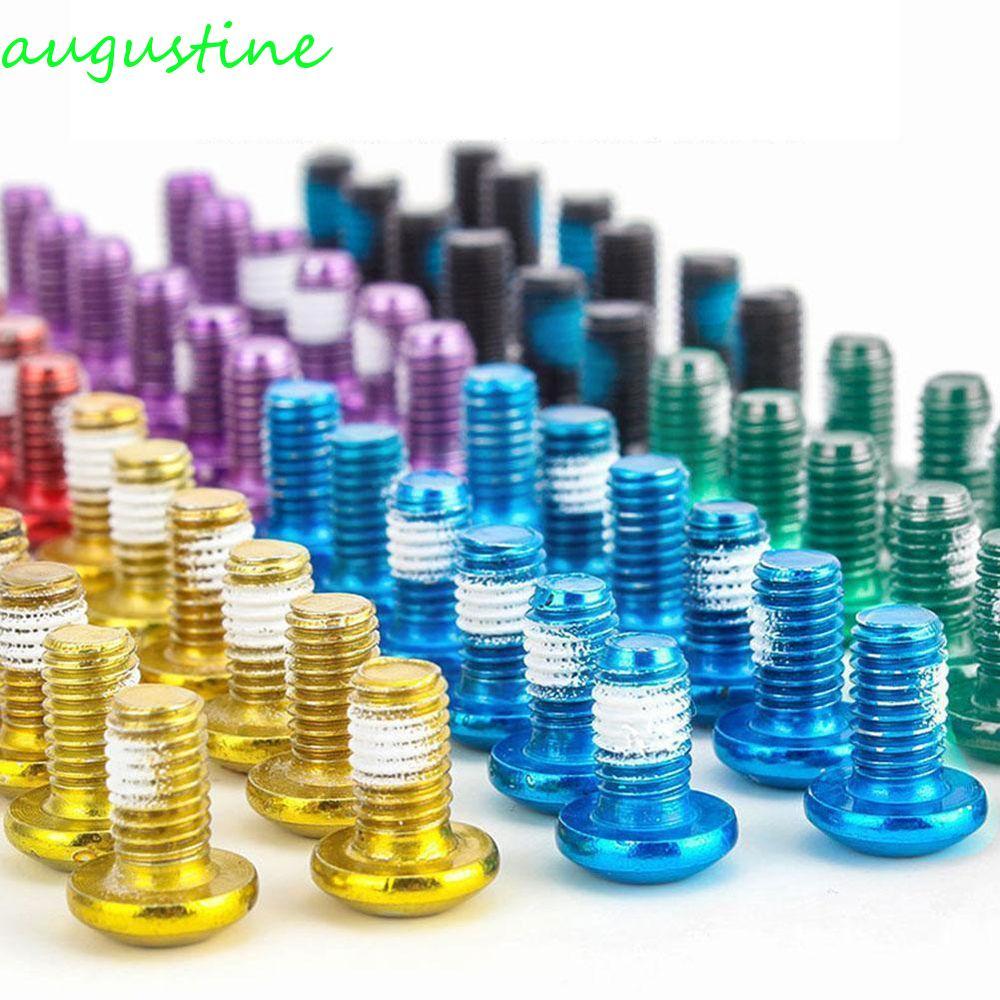 AUGUSTINE สกรูยึด T25 Torx M5x9 มม. สำหรับจักรยานดิสก์เบรกโรเตอร์ 12 PCS