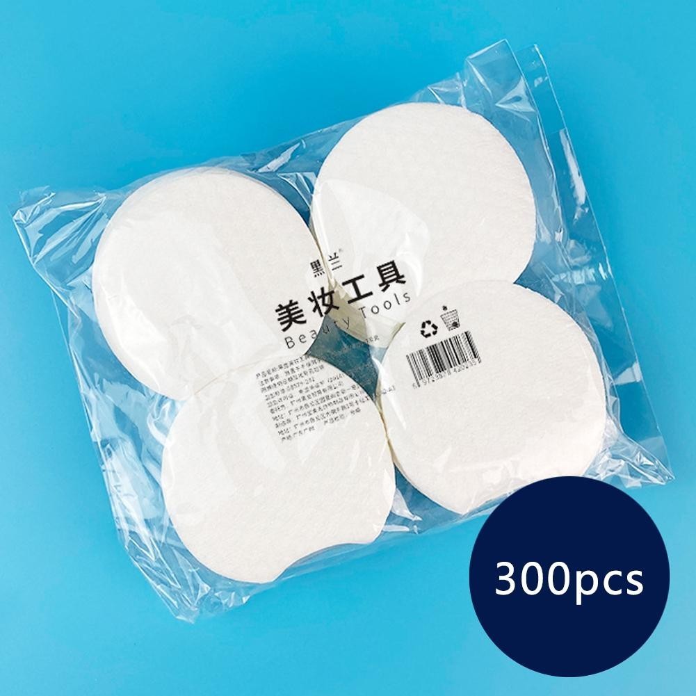 Make-up Cotton Pads ดูดซับน้ํา Non-shedding Disposable Skincare Wet Pads J5r3