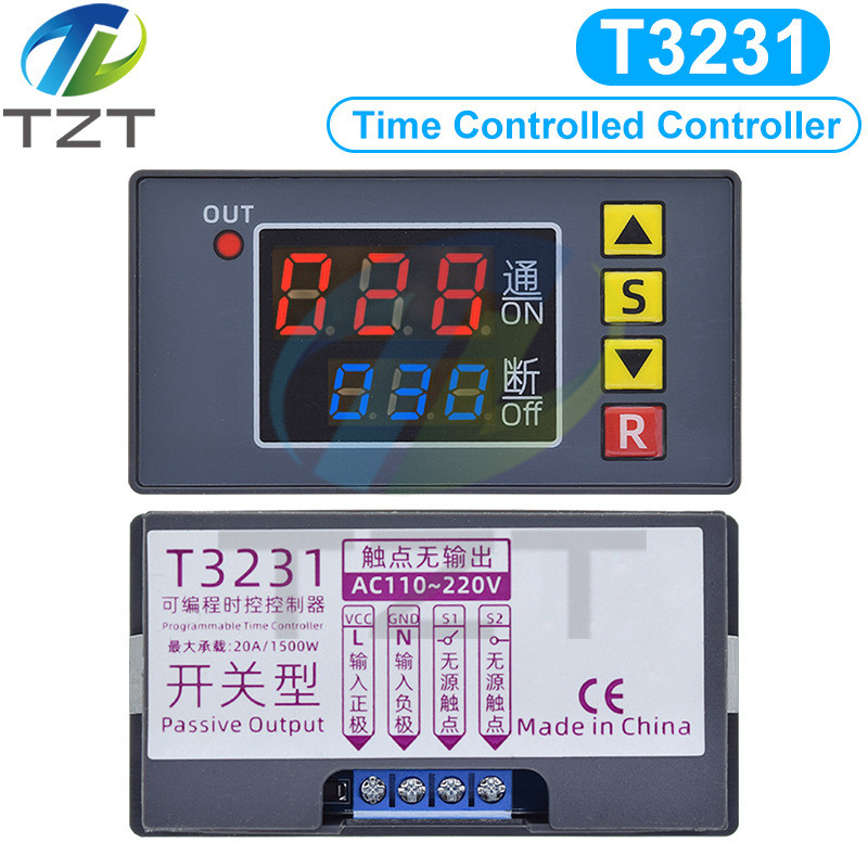 T3230 รุ่นอัพเกรด T3231 Timer Active Output, รองรับการทํางานด้วยตนเอง, สามารถทริกเกอร์ภายนอกได้