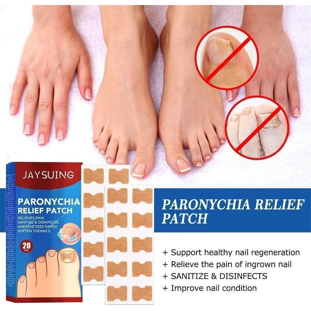 Paronychia Relief Patch เล็บเท้าเล็บคุดแก้ไขสติกเกอร์เล็บ Care กู้คืนสําหรับเครื่องมือกําจัด H0P2 Pr