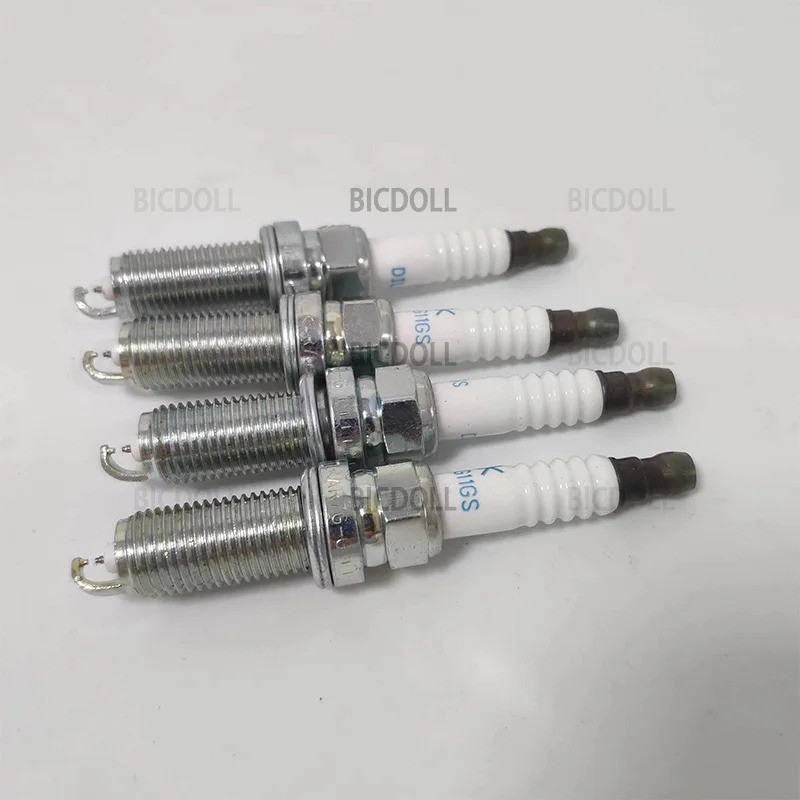 4/6PCS DILKAR7G11GS 91578 Dual Iridium Spark Plug สําหรับ Honda Civic Acccord CR-V RW6 Acura ILX 2.0