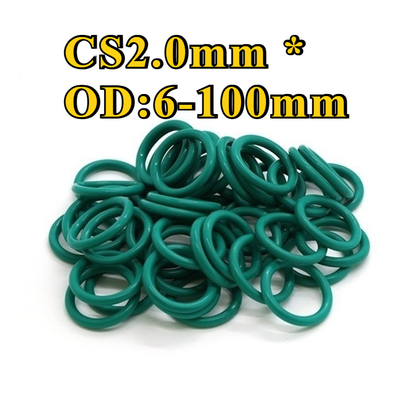 โอริง ORing ยางโอริง FKM เลือกขนาดได้ Cs2mm * OD6-100mm [ABK]