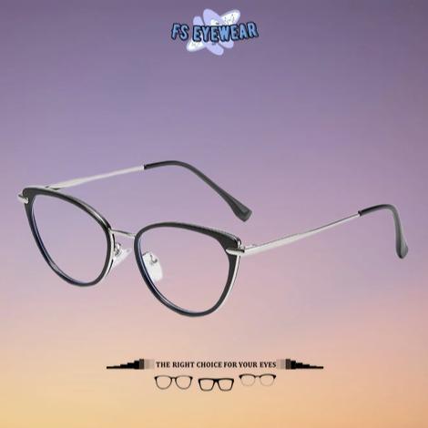 [ FS Glasses ] ] PHOTOCROMIC Womens GLASSES WITH IRON FRAME G11916 - MODERN BLUECROMIC GLASSES FOR T