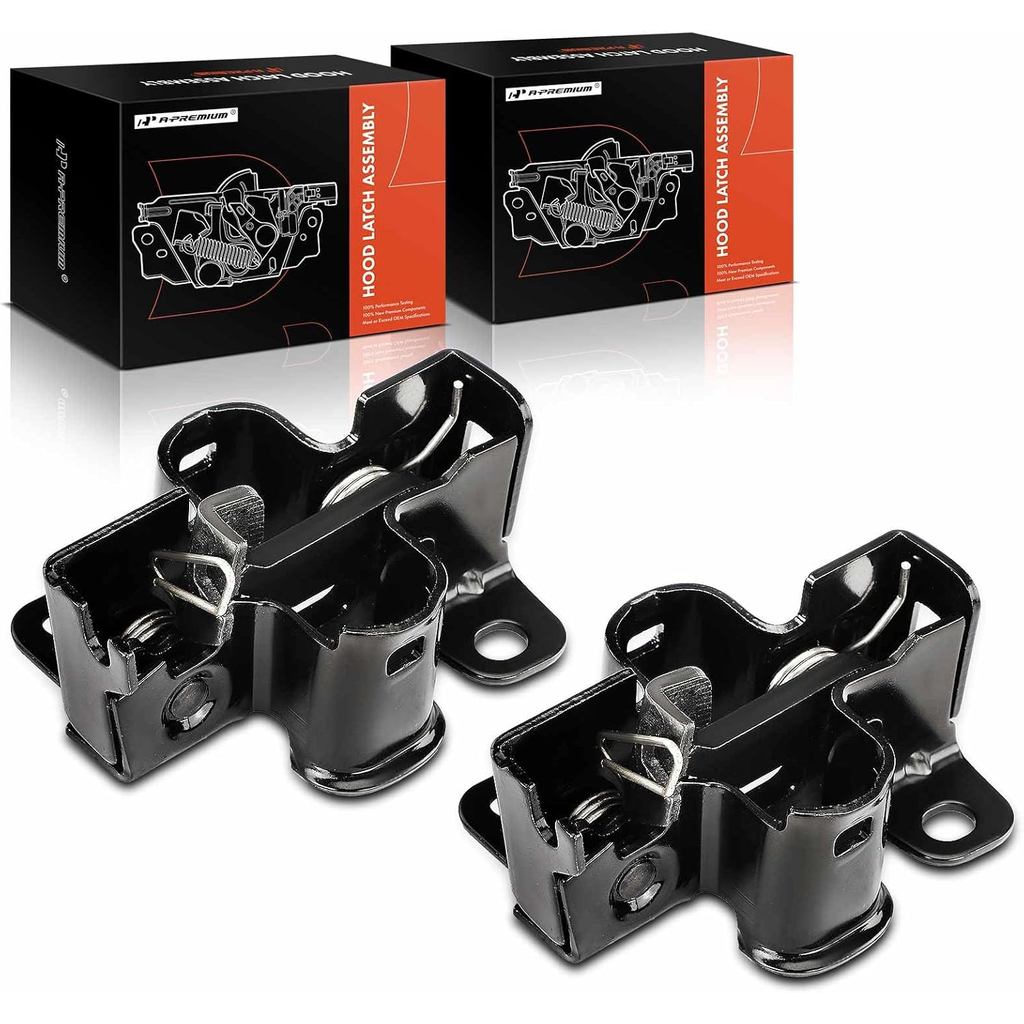 ชุดล็อคสลักฝากระโปรง A-Premium ใช้ได้กับรถยนต์ Mercedes-Benz - C230, C240, C32 AMG, C320, E320, E500