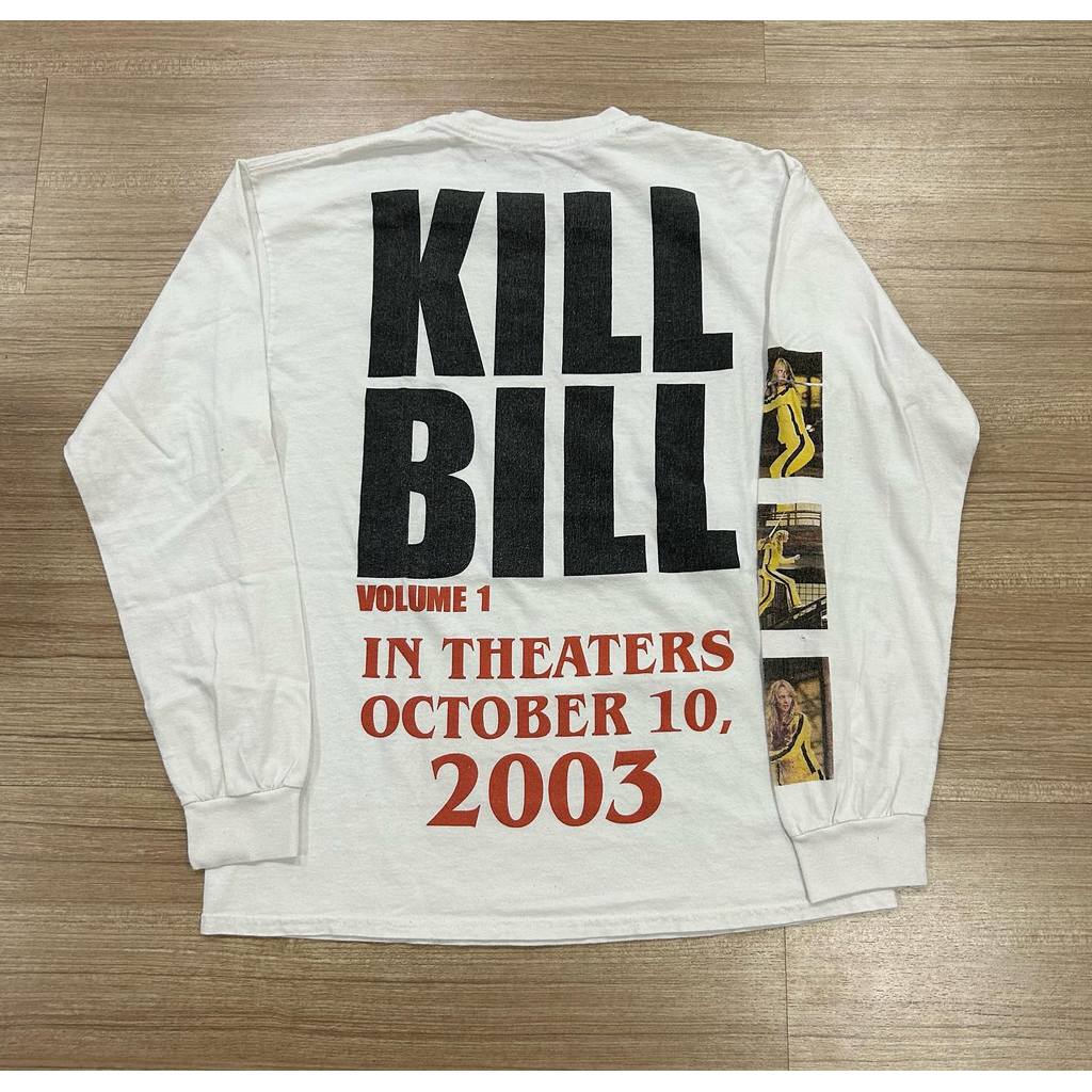 เสื้อยืดแขนยาวลาย_kill_bill_สำหรับทั้งผู้ชายและผู้หญิง จากภาพยนต์ Kill Bill ใส่สบายสไตล์ STREETWEAR