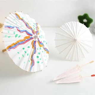 MAS 20/40/60/84CM Paper umbrella ร่มกระดาษ สไตล์จีนวินเทจ DIY สําหรับตกแต่งงานแต่งงาน ถ่ายรูป เต้นรํา