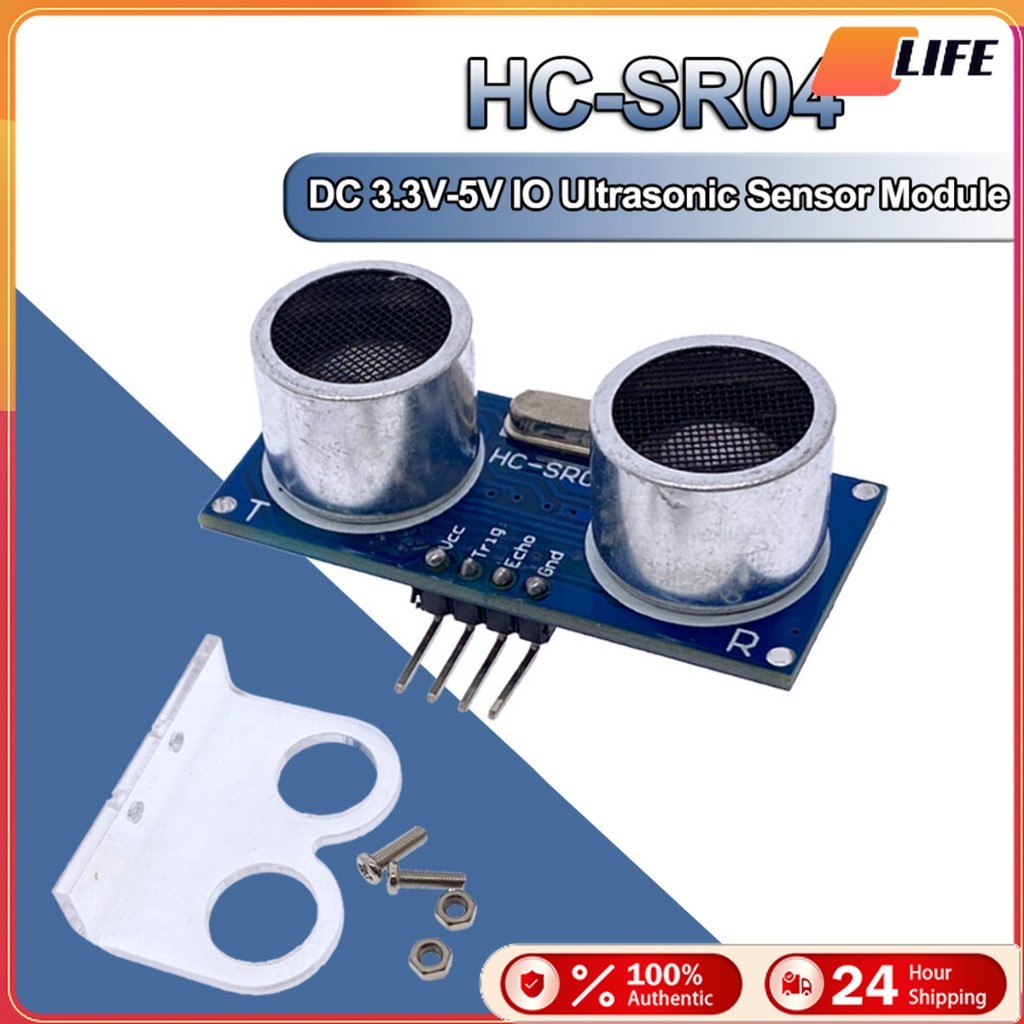 เก็บปลายทาง！HC-SR04 Ultrasonic sensor เซ็นเซอร์ Arduino วัดระยะทาง รองรับUNO R3/51/STM32
