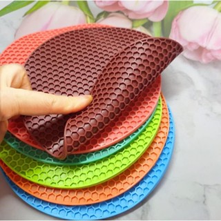 แผ่นซิลิโคนรองของร้อน กันความร้อน กันลื่น เส้นผ่านศูนย์กลาง …