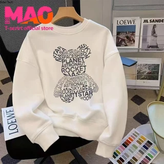 COD✅(จัดส่งในกรุงเทพฯ)MAO Shop Right เสื้อแขนยาวคอกลม ฮู๊ดแบบสวม เสื้อกันหนาวแฟชั่น ราคาสุดแสนถูก ใส่แล้วดูคูลส์ unisex