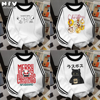 [ส่งด่วนกทม]NFV เสื้อฮู้ดคุณภาพสูง แฟชั่นเกาหลี ลำลองแมทช์ลุ…