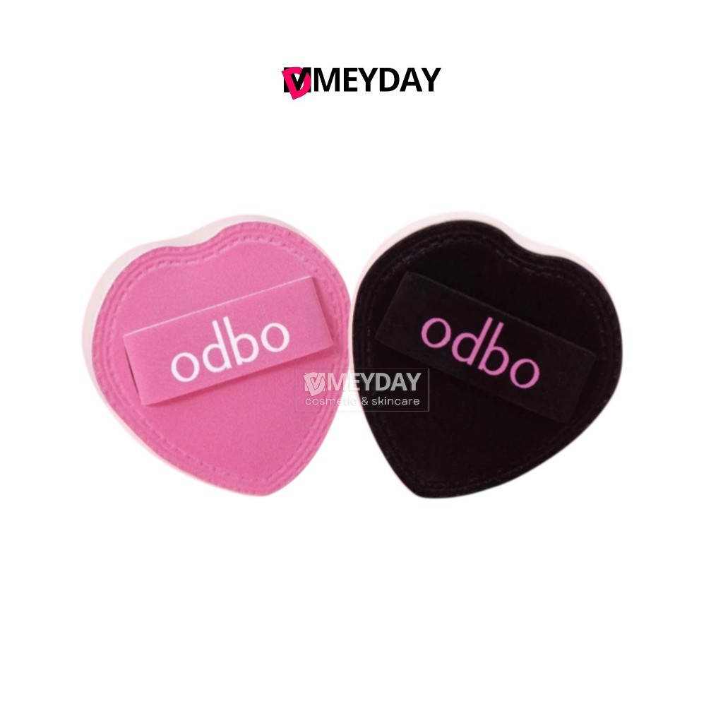 (OD8077) Odbo heart pop tiny puff โอดีบีโอ ฮาร์ท ป๊อป ไทนี่ พัฟ 1ชิ้น
