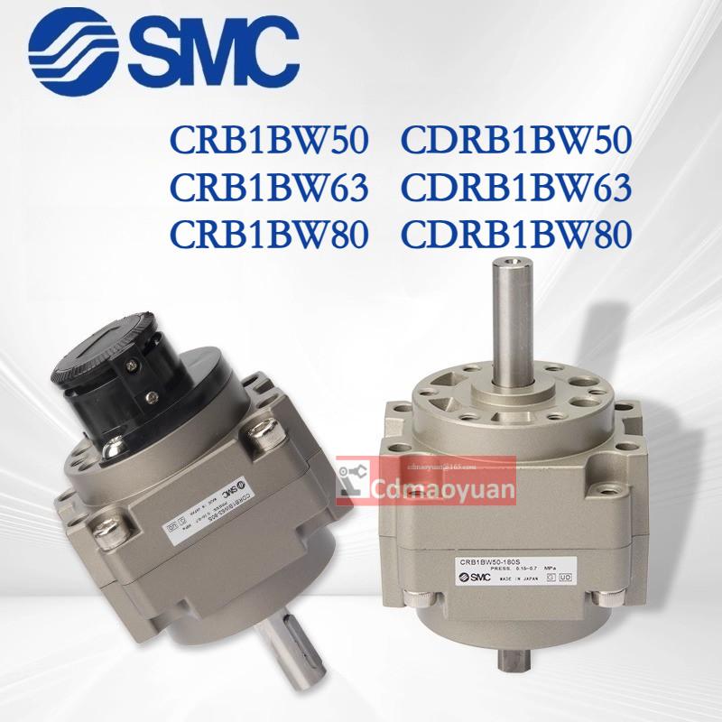 SMC ใบมีดหมุนกระบอก CRB1BW50/CDRB1BW50/CRB1BW63/CDRB1BW63/CRB1BW80/CDRB1BW80-90S-180S-270S