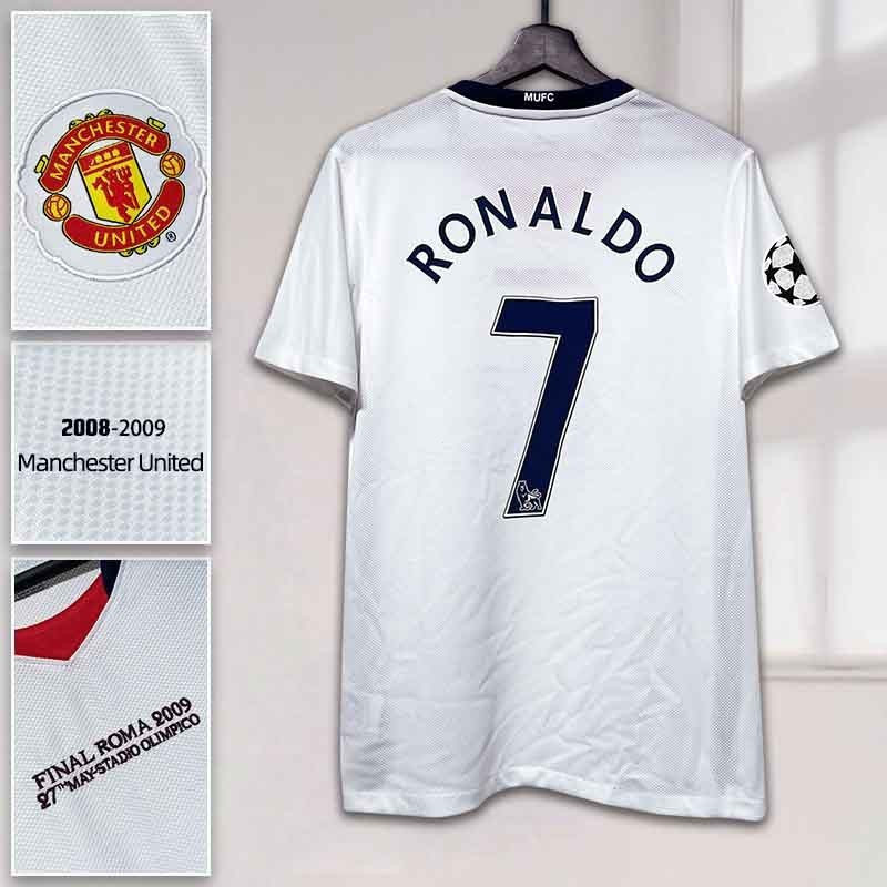เสื้อย้อนยุคสำหรับเกมเยือนของแมนยู ฤดูกาล 2008-09 Ronaldo Edition