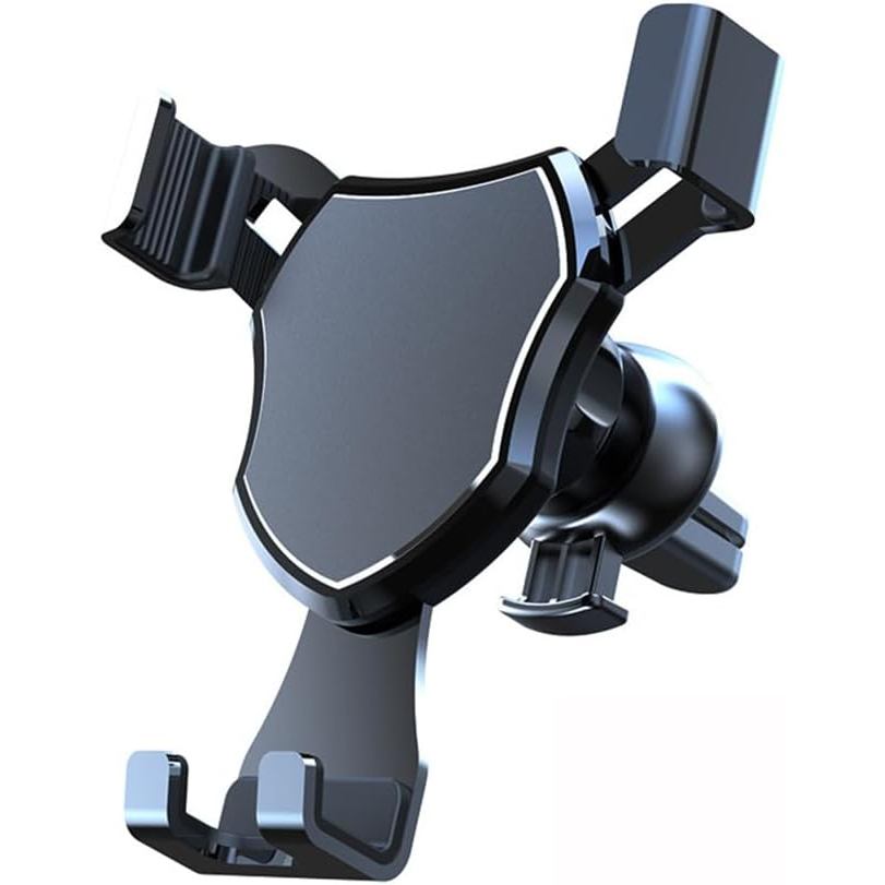 Wanshen Gravity Phone Holder ที่วางโทรศัพท์ในรถยนต์ สีดํา (4.7-7.5 นิ้ว, Sony, HTC)