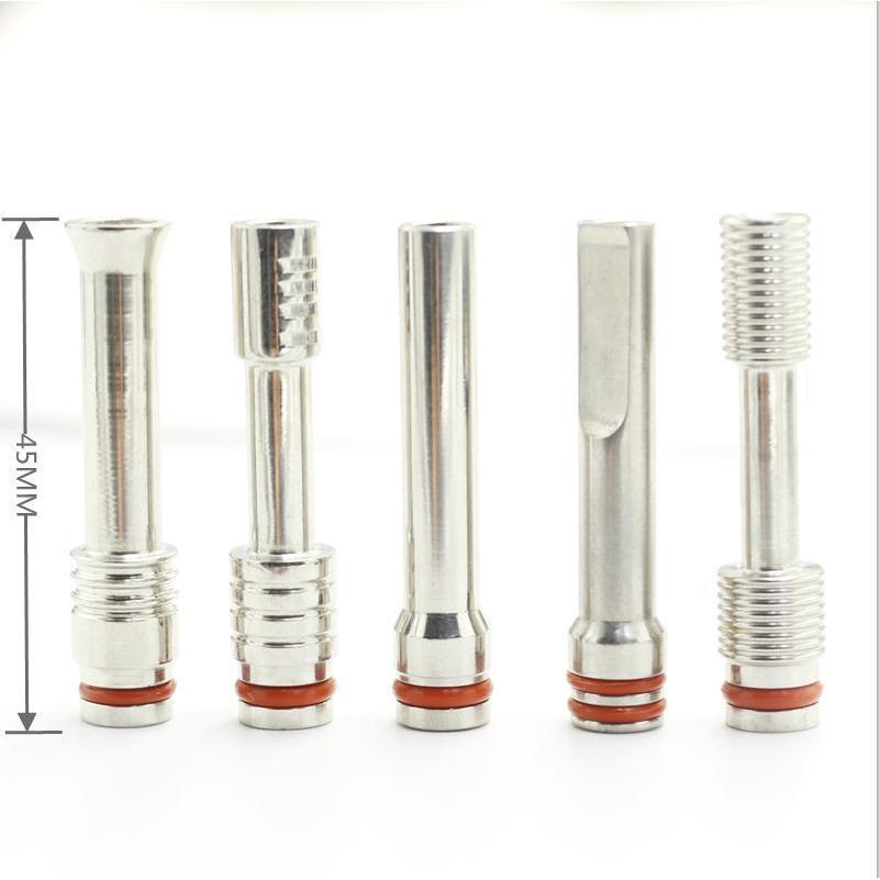 510 Drip TIP สแตนเลสพร้อมปลายหยด 45MM ปลายหยดน้ํา 25.12.1