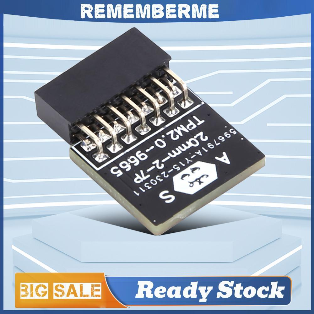 TPM 2.0 Cryptography Module ข้อมูลเข้ารหัสสําหรับ ASUS/MSI/ASRock