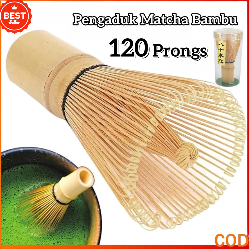 Matcha Whisk Bamboo Brush Chasen Bamboo Spoon Matcha Green Tea Whisk Set