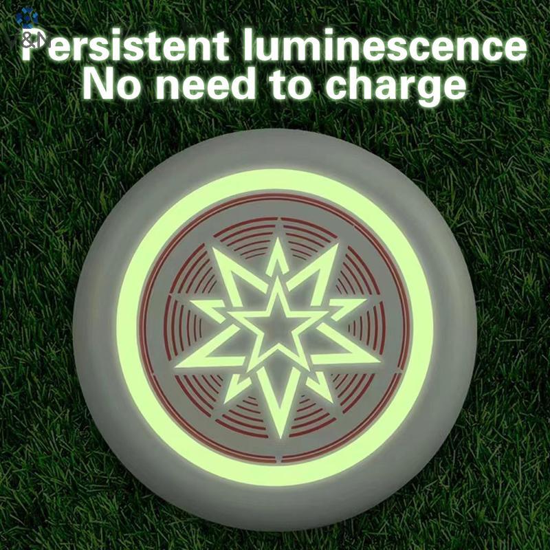 (V&N) Luminous Swivel Flying Discs Professional Throwing Disc 7.87in Lightweight สําหรับกีฬากลางแจ้ง