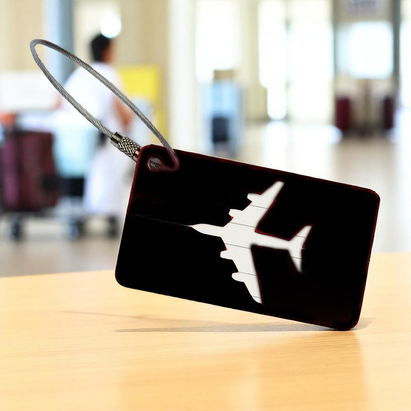 Name Tag ID Card Holder Aluminium Suitcase Bag - N005